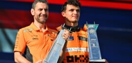 F1: Norris revela alto preço da réplica de troféu