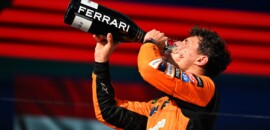 F1: Norris comemorou vitória, mas manteve foco na evolução da McLaren