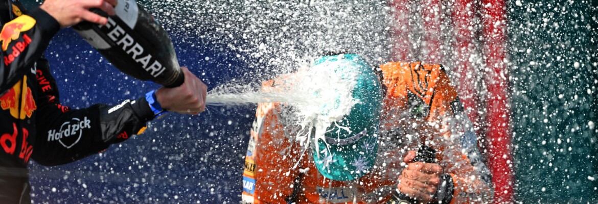 F1: Norris comenta sobre sua comemoração antes da corrida em Ímola