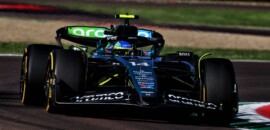 F1: Decepção para a Aston Martin em Ímola