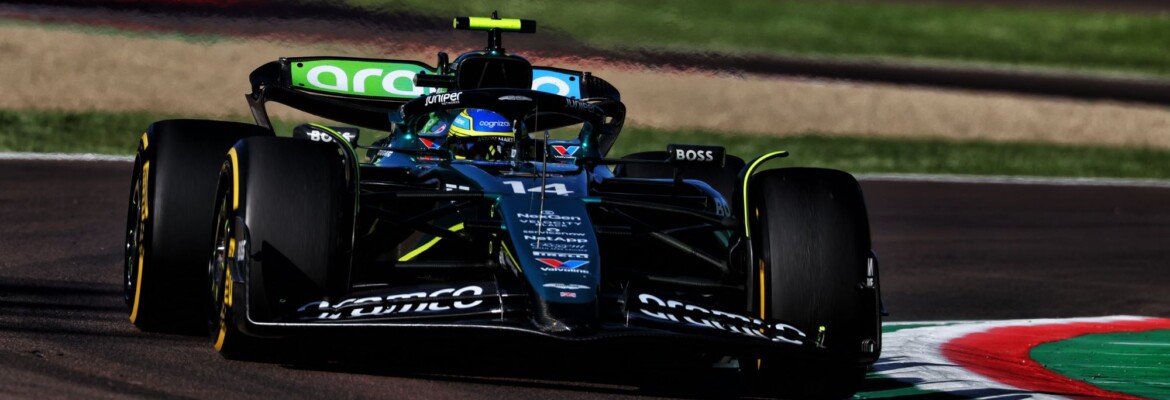 F1: Decepção para a Aston Martin em Ímola