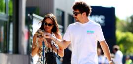 F1: Charles Leclerc anuncia noivado com Alexandra Saint Mleux