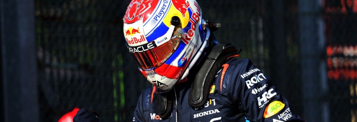F1: Verstappen surpreso com a pole na Itália