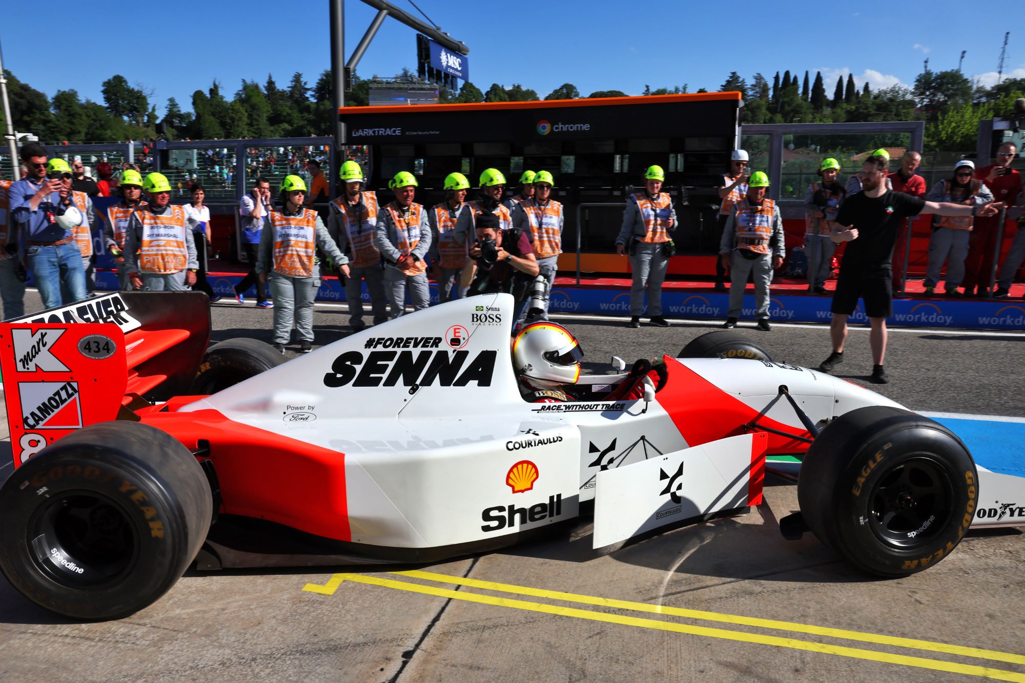 F1, carros históricos, imola, 2024