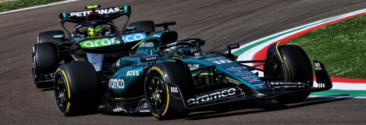 F1: Em Ímola, Aston Martin sacrificou Alonso para pontuar com Stroll