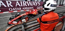 F1: Leclerc domina primeiros treinos em Mônaco, enquanto Verstappen enfrenta dificuldades