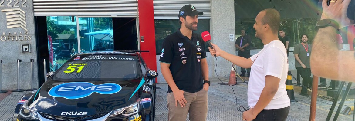 Abreu visita Mineirão e destaca novo traçado da Stock Car