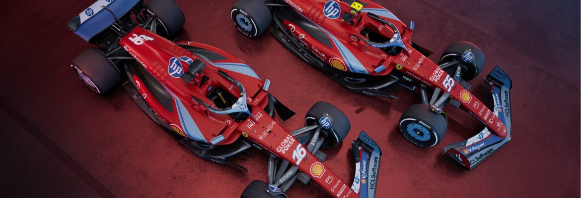 F1 - Foto: Ferrari revela pintura especial para GP de Miami