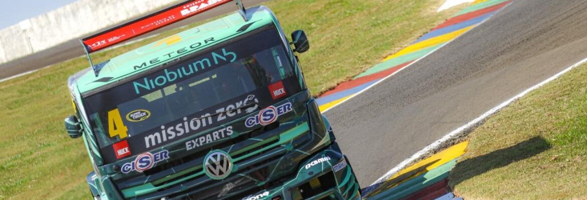 Líder da Copa Truck, Felipe Giaffone é o quarto colocado em treinos da Copa Truck em Londrina