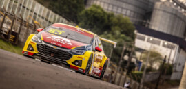 Sem direção hidráulica e no braço, Gabriel Casagrande conquista segunda fila em Cascavel na Stock Car