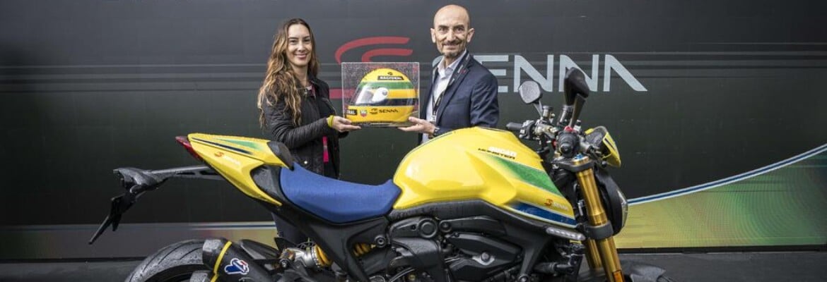 Edição limitada Ducati Monster Senna esgota em menos de 24 horas no Brasil
