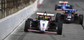 USF2000: Nic Giaffone crava pole position em Indianápolis em sua estreia em circuito oval