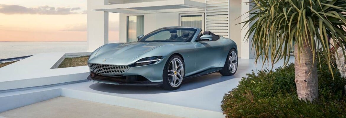 Ferrari Roma Spider de quase R$ 4 milhões chega ao Brasil