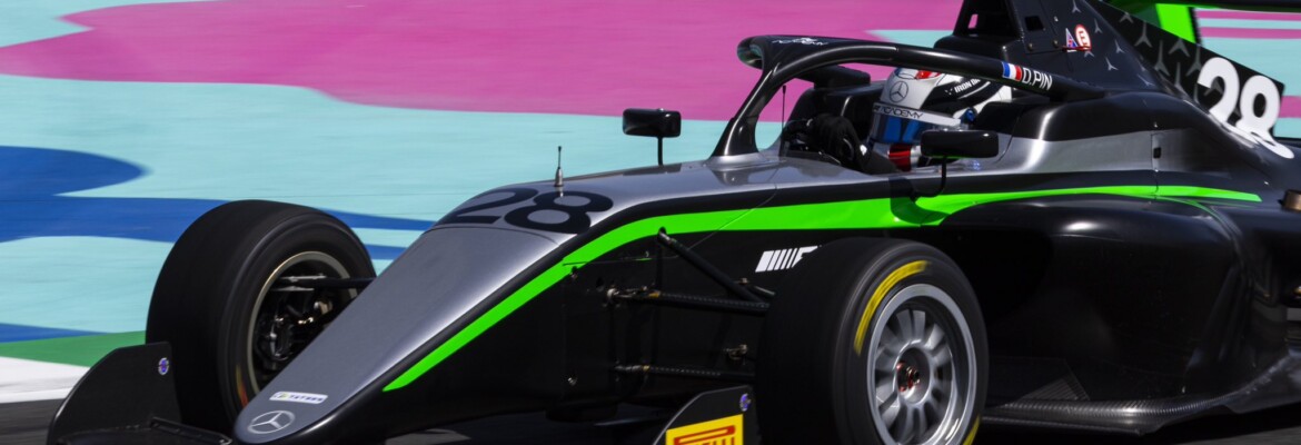 F1 Academy: Doriane Pin crava o melhor tempo no primeiro treino em Miami