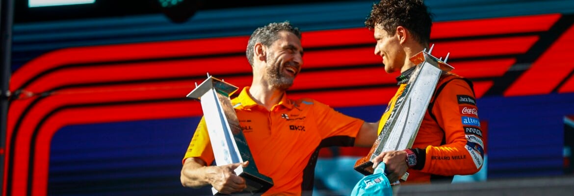 F1: Norris credita foco à vitória em Miami: “Melhorei meus pontos fracos”