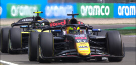 F2: Hadjar segura Bortoleto nas voltas finais e vence corrida 2 em Imola