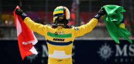 F1: Vettel coroa homenagens em Ímola e pilota McLaren de Senna