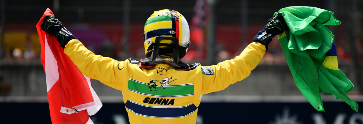 F1: Vettel coroa homenagens em Ímola e pilota McLaren de Senna