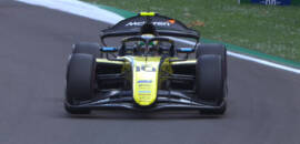 Brasileiro Gabriel Bortoleto fatura pole position da F2 em Imola