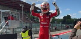 FRECA: Câmara toma liderança na penúltima volta e vence corrida 1 em Spa-Francorchamps