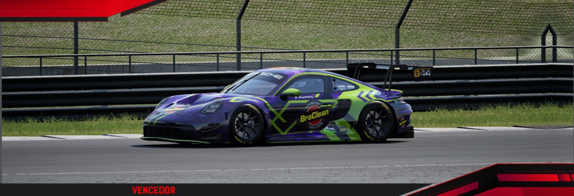 F1BC GT3 Competizione: Edinho Amaro vence em Silverstone; Rapha Souza é campeão