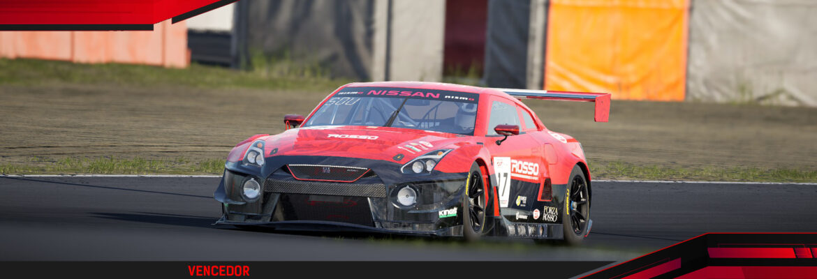 F1BC GT3 Competizione: Rapha Souza vence em Suzuka, e a TBM leva entre as equipes