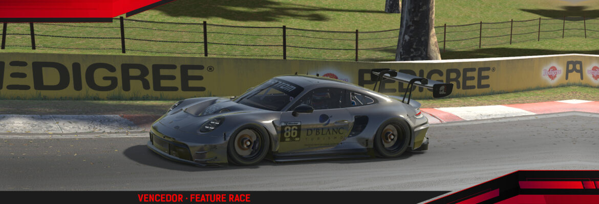 Realdrive GT3 Sport: Em Bathurst, Igor Pires vence e vira o jogo na pontuação