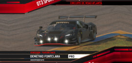 Realdrive GT3 Sport: Igor Pires (PRO) e Andre Nassutti (PROAM) são os campeões em Road Atlanta