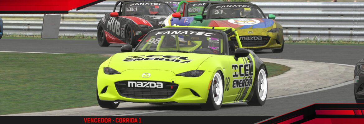 AMIKA MX5 Cup: Vitórias inéditas de Guilherme Moresco e Matheus Brito em Lime Rock