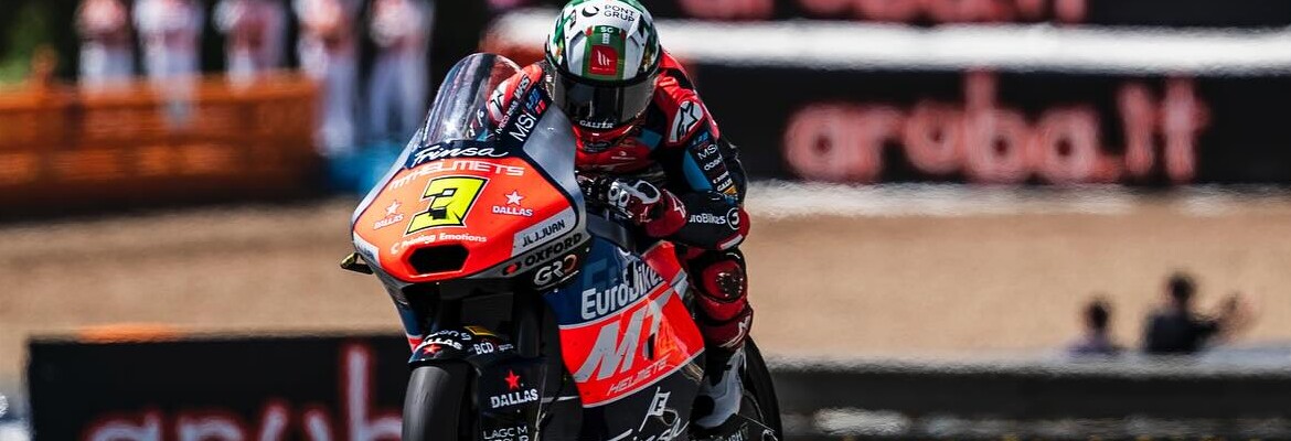 Moto2: Garcia vê rivais caírem e lidera domínio da Boscoscuro na França