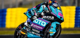 Moto3: Alonso põe 0s5 na concorrência e é mais veloz da sexta na França
