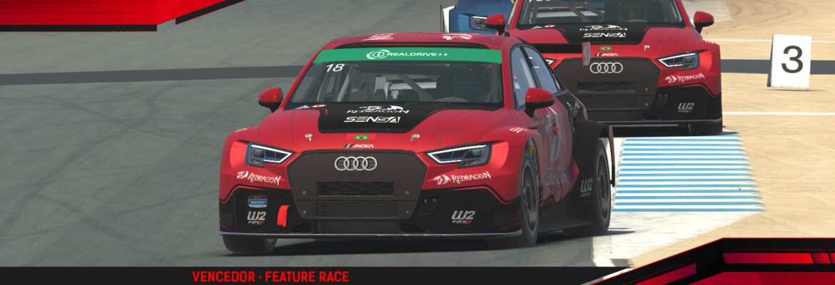 F1BC TCR Cup: Piropo e Malinowski vencem ótimas corridas em Laguna Seca