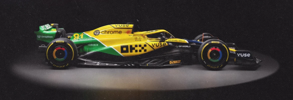 F1: McLaren apresenta pintura em homenagem a Senna para GP de Mônaco