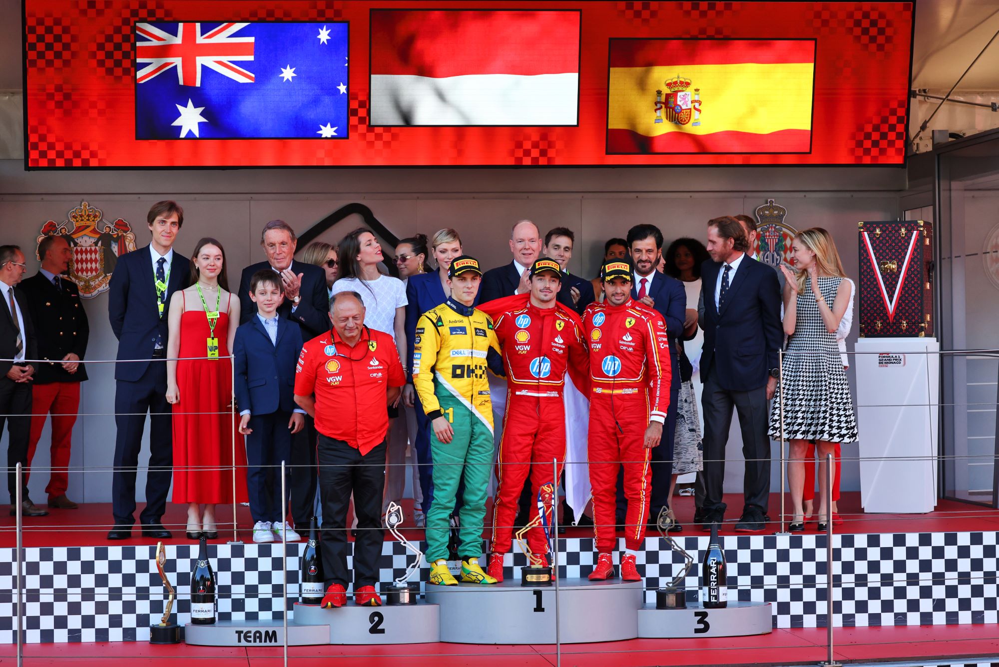 F1: As imagens da vitória de Leclerc no GP de Mônaco; veja as fotos F1 2024, Fórmula 1, GP de Mônaco, Monte Carlo
