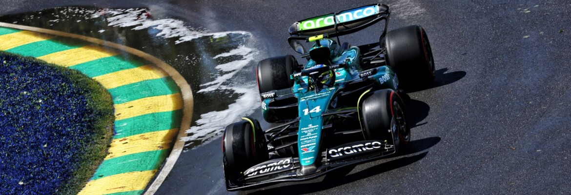 F1: Aston Martin feliz com os resultados após “um final de semana desafiador”