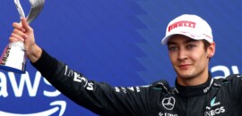 F1: Russell reconhece erros, mas vê evolução da Mercedes no Canadá