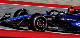 F1: Williams não foi bem na Áustria, mas Sargeant surpreendeu com P15