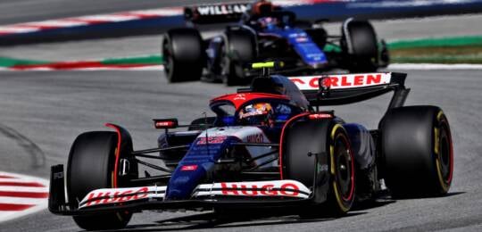 F1: As imagens dos primeiros treinos para o GP da Espanha, em Barcelona