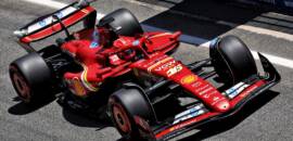 F1: Leclerc acredita em evolução da Ferrari ao superar o “porpoising”