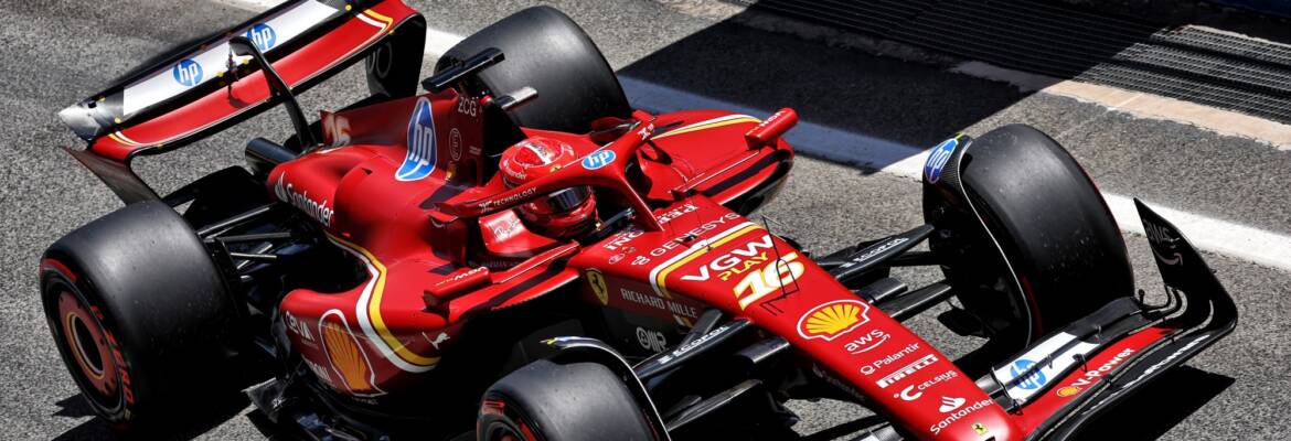 F1: Leclerc acredita em evolução da Ferrari ao superar o “porpoising”