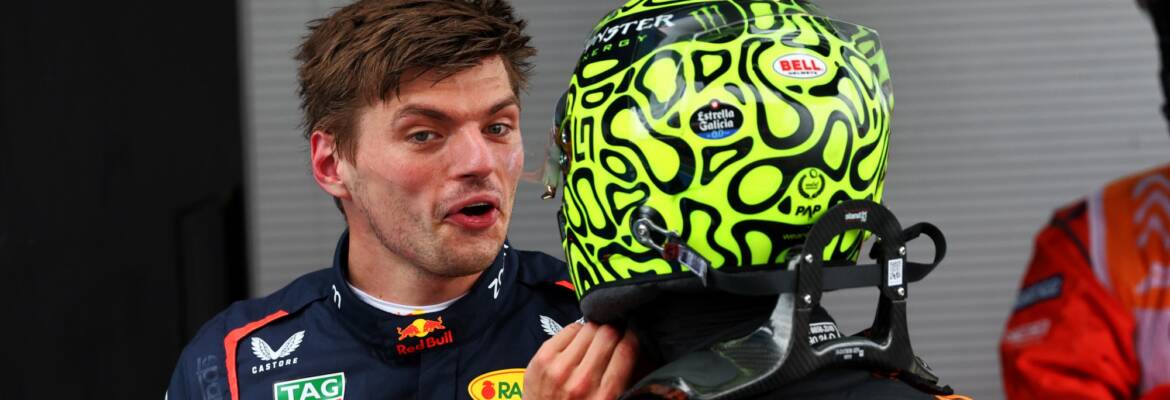 F1: Verstappen e Norris consideram “ridícula” a reprimenda a Leclerc após incidente no TL3