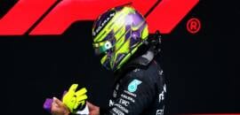 F1: Primeiro pódio do ano para Hamilton, “que surpresa maravilhosa!”