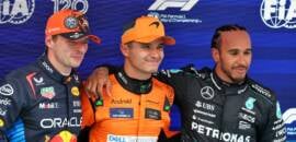 F1: Norris afirma que será cauteloso com “trapaças” de Hamilton e Verstappen