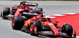 F1: Ferrari enfrenta sexta-feira caótica, Sainz em P5 e Leclerc em P10 para a Sprint Race