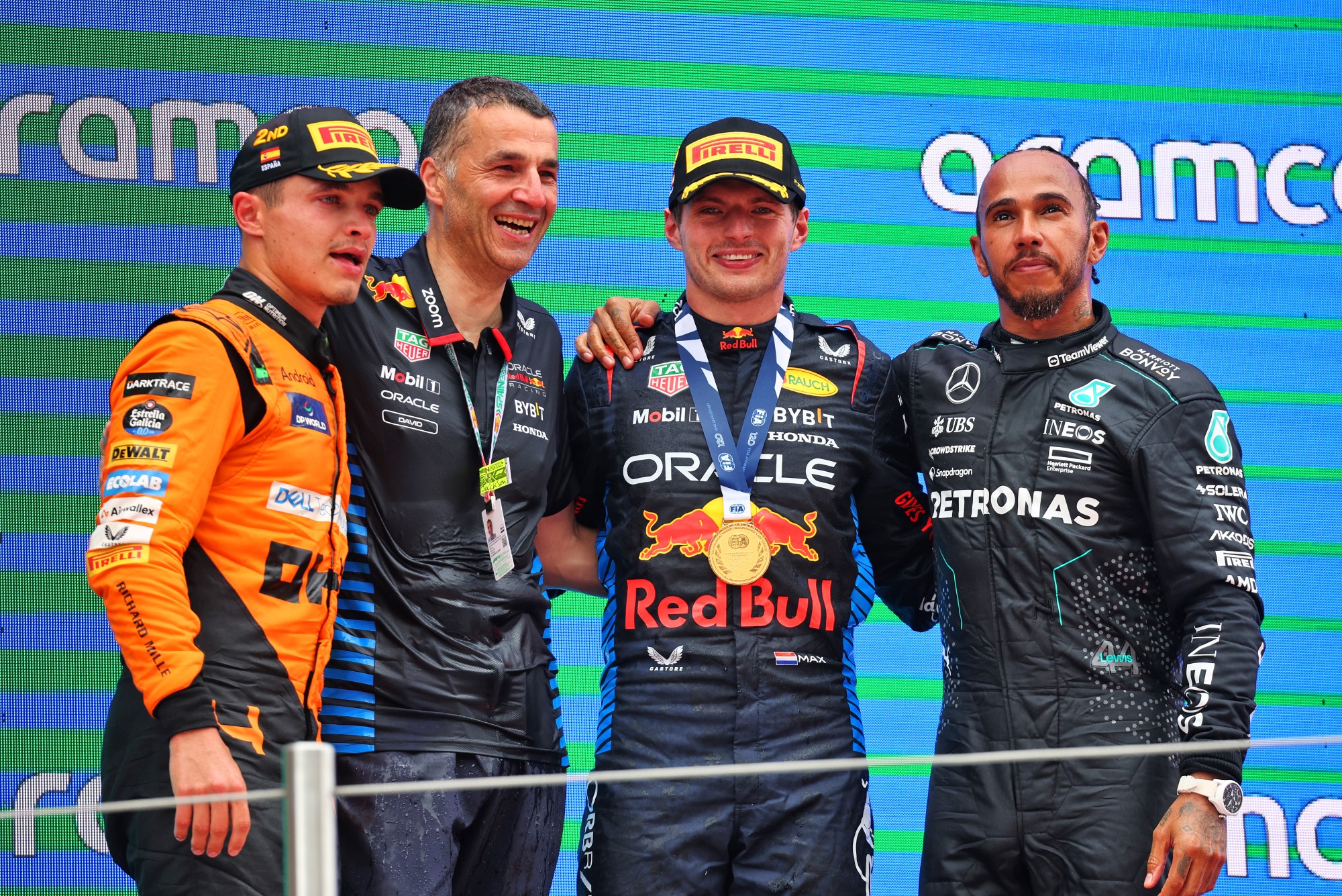 F1: As imagens da vitória de Verstappen no GP da Espanha; veja as fotos F1 2024, Fórmula 1, GP da Espanha, Barcelona