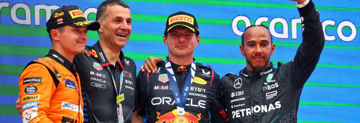 F1: Hamilton volta ao pódio e amplia recorde