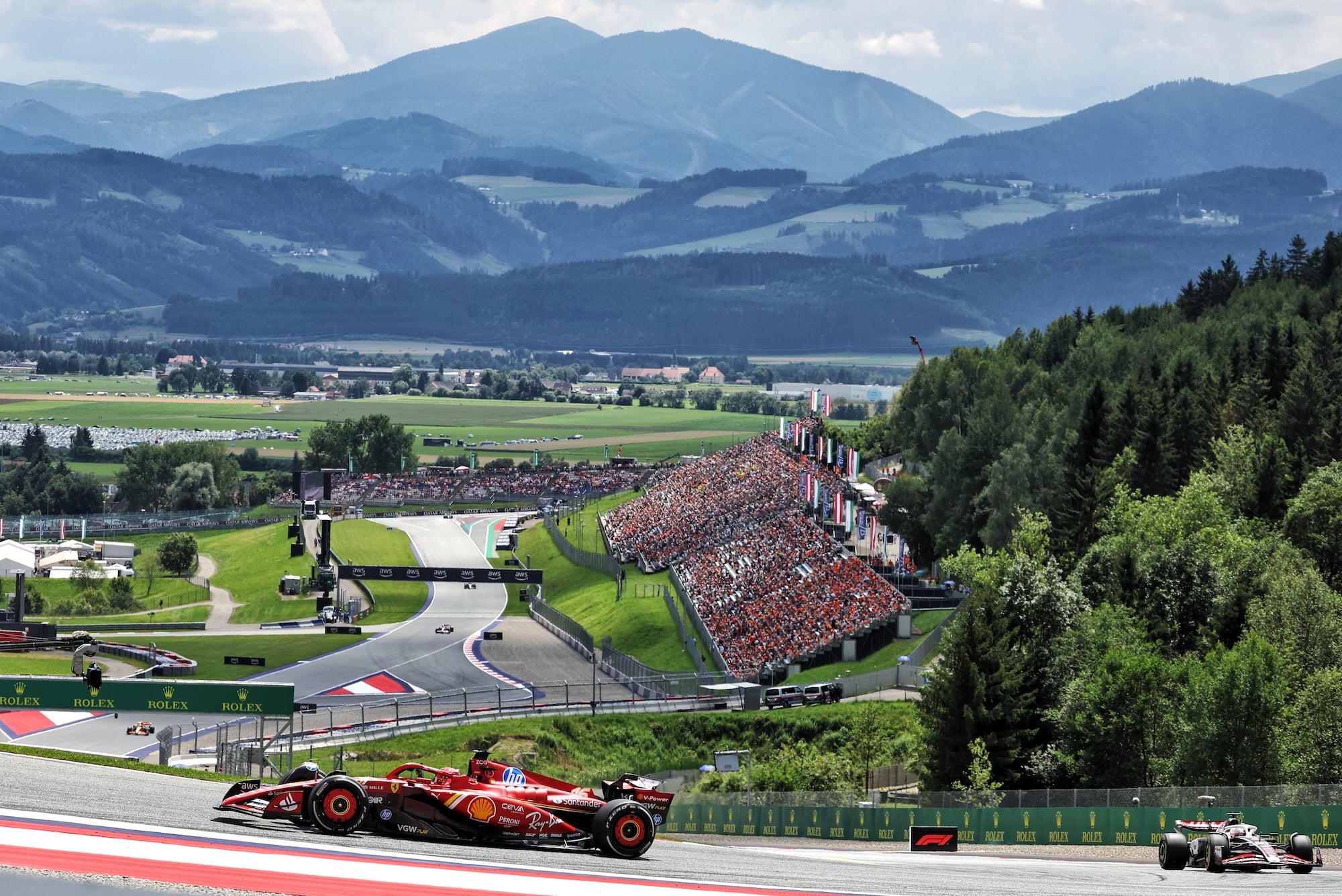F1: As imagens do primeiro dia de atividades do GP da Áustria F1 2024, Fórmula 1, GP da Áustria, Spielberg, Red Bull Ring