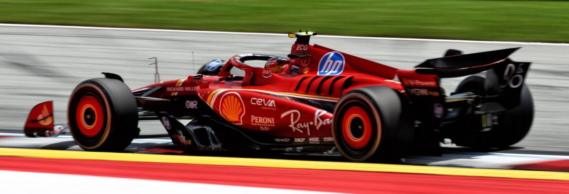 F1: Sainz diz que vitória de Russell na Áustria mostra que Ferrari “precisa trabalhar duro”