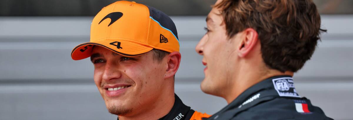 F1: “Apenas Norris pode vencer Verstappen”, afirma Russell sobre o campeonato