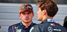 F1: Verstappen minimiza tensão com Russell após conversa em Abu Dhabi
